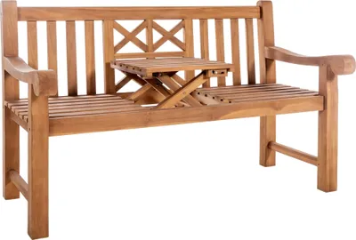 Produktbild von Teakbank HLO-CP23 150 cm teak