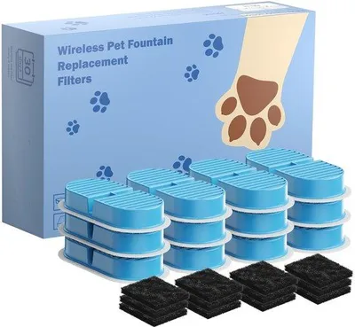 Produktbild von Katzenwasseraufbereitungsfilter - Wasserfilterset für Duschköpfe - 24-Stück-Pack