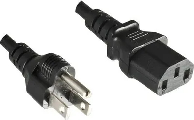 Zdjęcie produktu dla Microconnect PE010418JAPAN, 1,8 m, Męska, Żeńska, Prosty, Prosty, Czarny