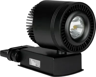 Productafbeelding van V-TAC VT-4545, Inbouwspots, 1 lamp, LED, 6000 K, 2300 lm, Zwart