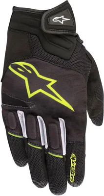 Immagine prodotto di Guanti ATOM, ALPINESTARS (neri/giallo fluo, taglia S)