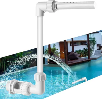 Produktbild von Pool Sprayer, Wasserfontäne, Pool Wasserbrunnen, mit Adapter Belüfter für Über Inground Spa Kühles Warmes Wasser Temperaturen