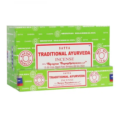 Produktbild von Satya - Räucherstäbchen, Ayurveda 120er-Pack SD3089 (Einheitsgröße) (Bunt)