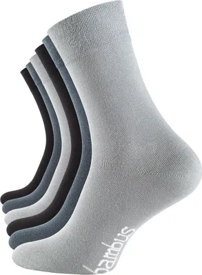 Produktbild von Vincent Creation® "BAMBUS" Socken 6 Paar 43-46 grau/stargazer/schwarz