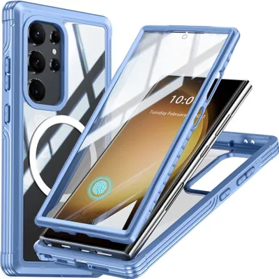 Obrázok produktu pre INF Magnetický kryt na mobil Samsung A55 Modrá