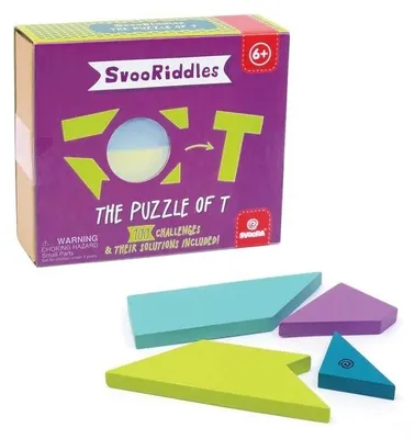 Produktbild von Holzpuzzle T-Herausforderung, Svoora