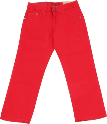 Produktbild von 6844S ARMANI JUNIOR rote Baumwollhose Baumwolle Kid