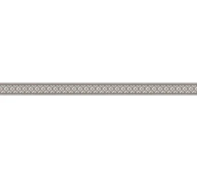 Produktbild von A.S. Création selbstklebende Bordüre Only Borders barock silber 5,00 m x 0,04 m