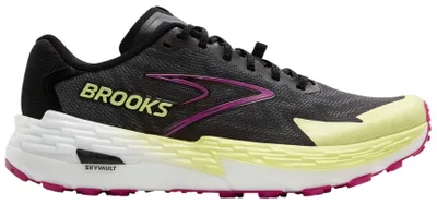 Produktbild von Laufschuhe Trail Damen Brooks Catamount 4 FW 2025-Schwarz/Lime-38
