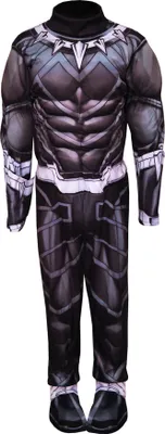 Produktbild von Avengers - Kostüm ‘” ’Schwarzer Panther“ - Kinder BN5743 (128) (Schwarz/Blau/Grau)