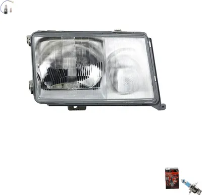 Produktbild von Scheinwerfer + Osram Night Breaker Laser passend für Mercedes W124 Rechts 1248206061 1248201259 1248203659 A1248206061 Johns