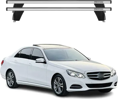 Produktbild von Menabo Dachträger für Mercedes E Klasse W212 Limo 2013-2016 75kg Alu Silber 2x