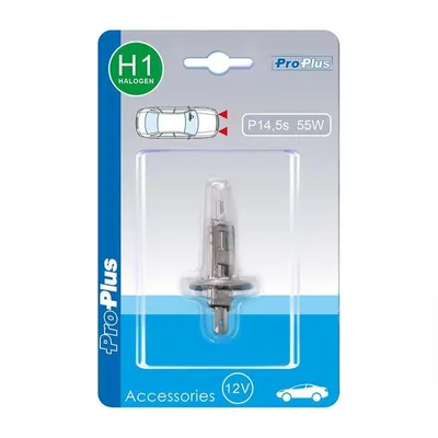 Immagine prodotto di Lampadina per auto 12V 55W P14.5s H1 in blister