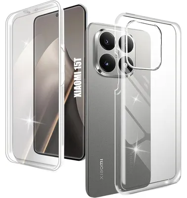 Image de Coque pour Xiaomi 15T - Protection Intégrale Transparente Anti-Rayures Silicone Souple + PC Rigide