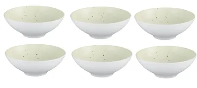 Produktbild von 6 x Coupschale Müslischale Salatschale Dessertschale Champagne 14,5cm COUNTRY LIFE Seltmann Weiden Serie Coup Fine Dining