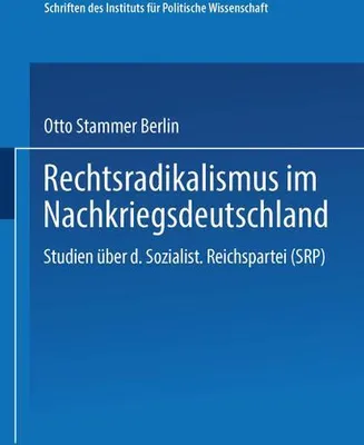 Produktbild von Rechtsradikalismus im Nachkriegsdeutschland