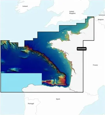 Produktbild von Garmin Navionics Vision+™ Seekarten Der Biskaya Mehrfarbig Mehrfarbig One Size