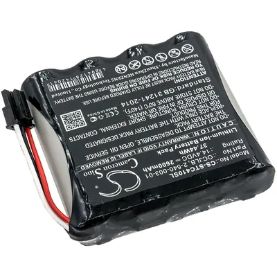 Imagen del producto de TECHTEK Batería compatible con [Soundcast] OCJ410, OCJ410-4N, OCJ411a-4N, Outcast OCJ411a sustituye 2-540-003-01, para OCJLB