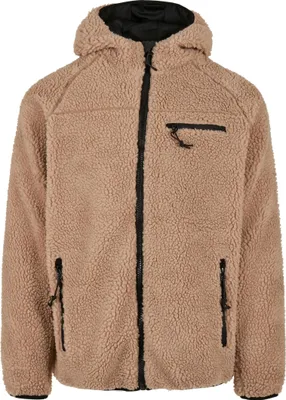 Produktbild von Brandit Teddyfleece Outdoorjacke mit Kapuze Größe M Farbe Kamel