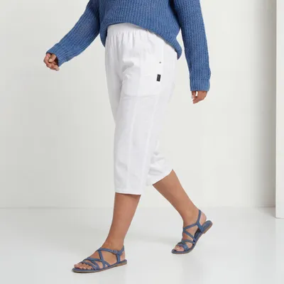 Produktbild von Caprihose OriginalYou 7/8 Sommer Hose mit Gummizug & Stretch 36-50 für Damen