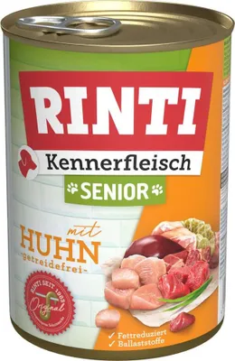 Produktbild von Rinti - Kennerfleisch Senior 12x400g  |  Huhn