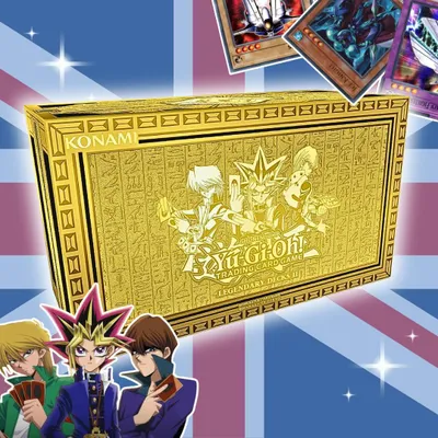 Imagen del producto de Yu-Gi-Oh! Mazos Legendarios II – Caja 2 | Inglés | 3 mazos + cartas secretas y ultra raras + protección de envío Heartforcards®