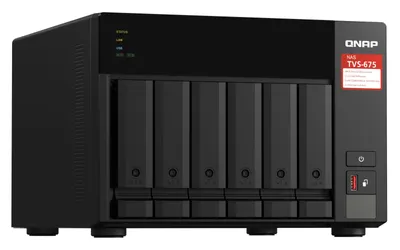 Produktbild von NAS-Netzwerk-Speicher Qnap TVS-675-8G           Schwarz