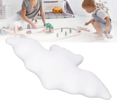 Produktbild von Baby-Plüschtier, niedliche Fledermausform, weich, bequem, Stofftiere, Tierkissen für Kinder und Erwachsene, Heimdekoration, Weiß