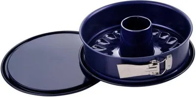 Immagine prodotto di Teglia Dr Oetker Ø 26 cm con base piatta e tubolare - Blu - Resistente ai tagli e ai graffi