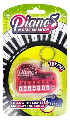 Productafbeelding van Muziekmemo-spel sleutelhanger