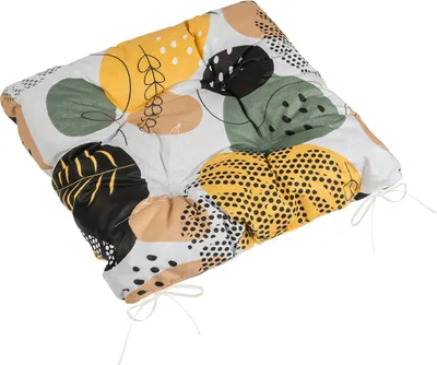 Immagine prodotto di Cuscino di seduta trapuntato Adéla - 40x40 cm - Beige