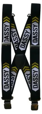 Produktbild von DASSY® Themis Hosenträger SCHWARZ Gr.UNI Länge: STANDARD