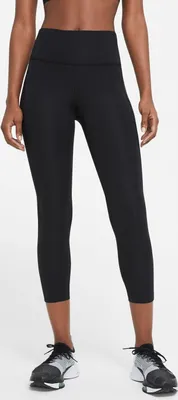 Produktbild von Nike W Nk Epic Fast Crop Black/Reflective Silv L