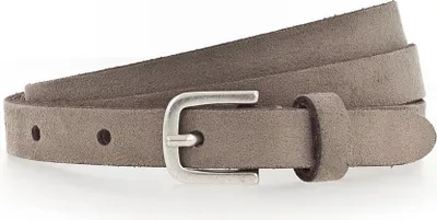 Produktbild von Vanzetti Leder Gürtel Taillengürtel Slim Velours Belt W100 Taupe