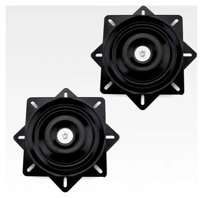 Produktbild von Drehplatte 178mm für Möbel, 360 Grad rotierend, quadratisch