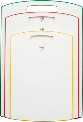Imagen del producto de Silecomplaza, juego de tablas de cortar, 3 piezas, de varios colores