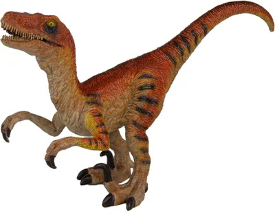 Obrázek produktu pro Figurka dinosaura Velociraptora s pohyblivou tlamou a tlapami