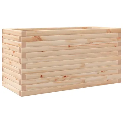 Immagine prodotto di Fioriera da Giardino 90x40x45,5 cm in Legno Massello di Pino