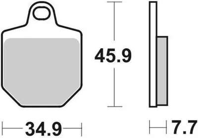 Image de Plaquettes de frein SBS 843DC (jeu par disque) Road Racing Dual Carbon