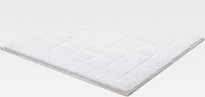 Produktbild von Badeteppich Exclusive weiß 55 x 65 cm