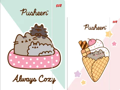Produktbild von A4 Pusheen v2 Majewski Mappe mit Gummiband