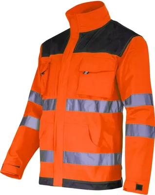 Obrázok produktu pre Výstražná Mikina, Čierna A Oranžová, "M", Ce, Lahti