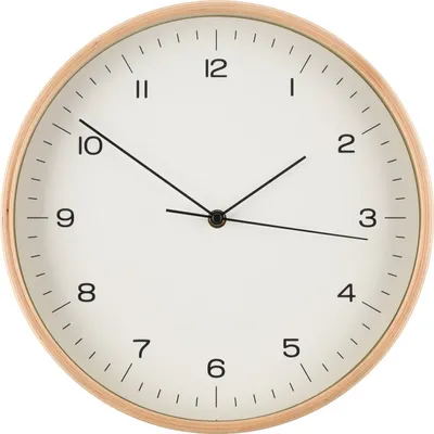 Immagine prodotto di Orologio da parete in compensato, Ø 31 cm