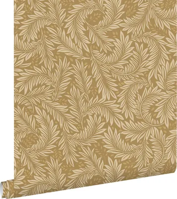 Obrázek produktu pro ESTAhome tapeta listy okrová žlutá 50 x 900 cm