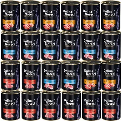 Zdjęcie produktu dla DOLINA NOTECI Premium MIX 3 SMAKÓW mokra karma dla kota 24x400g