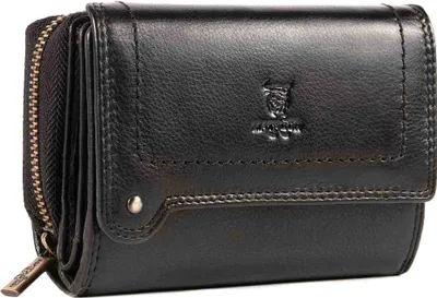 Produktbild von MATADOR PERTH Damen Leder Geldbörse Portemonnaie RFID Schwarz