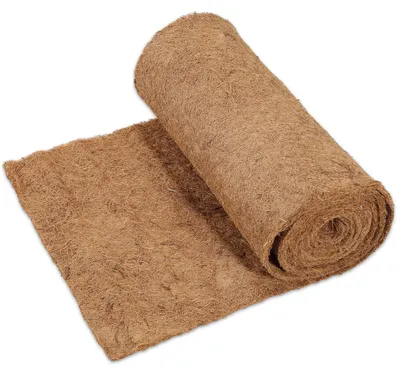 Obrázek produktu pro Ikodm kokosová vlákna, rozměry 0,5 x 10 m, tloušťka 8-10 mm, biologicky rozložitelná, slouží jako tepelná izolace a ochrana proti mrazu pro záhony a květináče