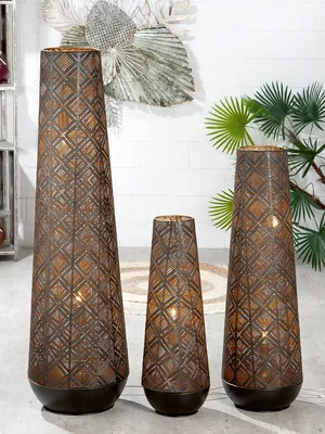 Obrázek produktu pro GILDE Stojací lampa Almazar - černá - V. 57cm x H. 20cm