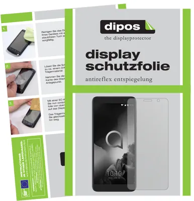 Produktbild von 6x Schutzfolie für Alcatel 1x (2019) matt Displayschutzfolie Display Schutz