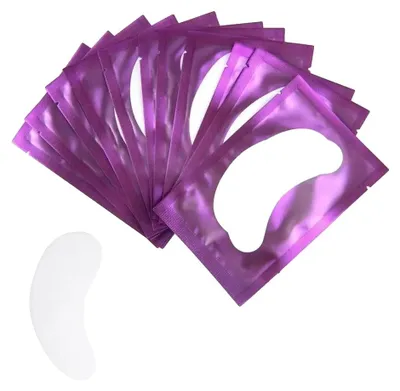 Produktbild von Augenpads, Bequeme Anwendung, Rückstandsfreies Design, 100pairs Lila